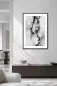 Preview: ZUMA gerahmter Fine Art Print in modernem Wohnambiente