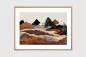 Preview: EMBER PEAKS | Gerahmter Fine Art Print