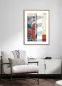 Preview: URBAN FLOW I – Gerahmter Fine Art Print