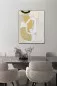 Preview: GINGER CLUB Leinwandbild in modernem minimalistischem Interior