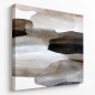 Preview: TERRA N°1 Kunstdruck auf Leinwand auf 3 cm Keilrahmen in quadratischer Seitenansicht