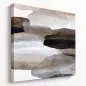 Preview: TERRA N°1 Fine Art Canvas Print on a 3 cm stretcher frame shown from the side