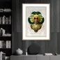 Preview: MAISON PAPILLON III - Gerahmter Fine Art Print