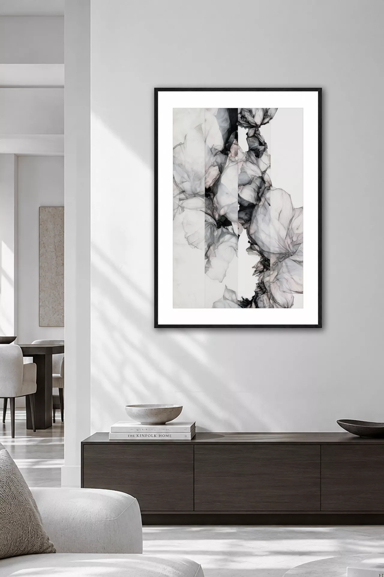 ZUMA gerahmter Fine Art Print in modernem Wohnambiente