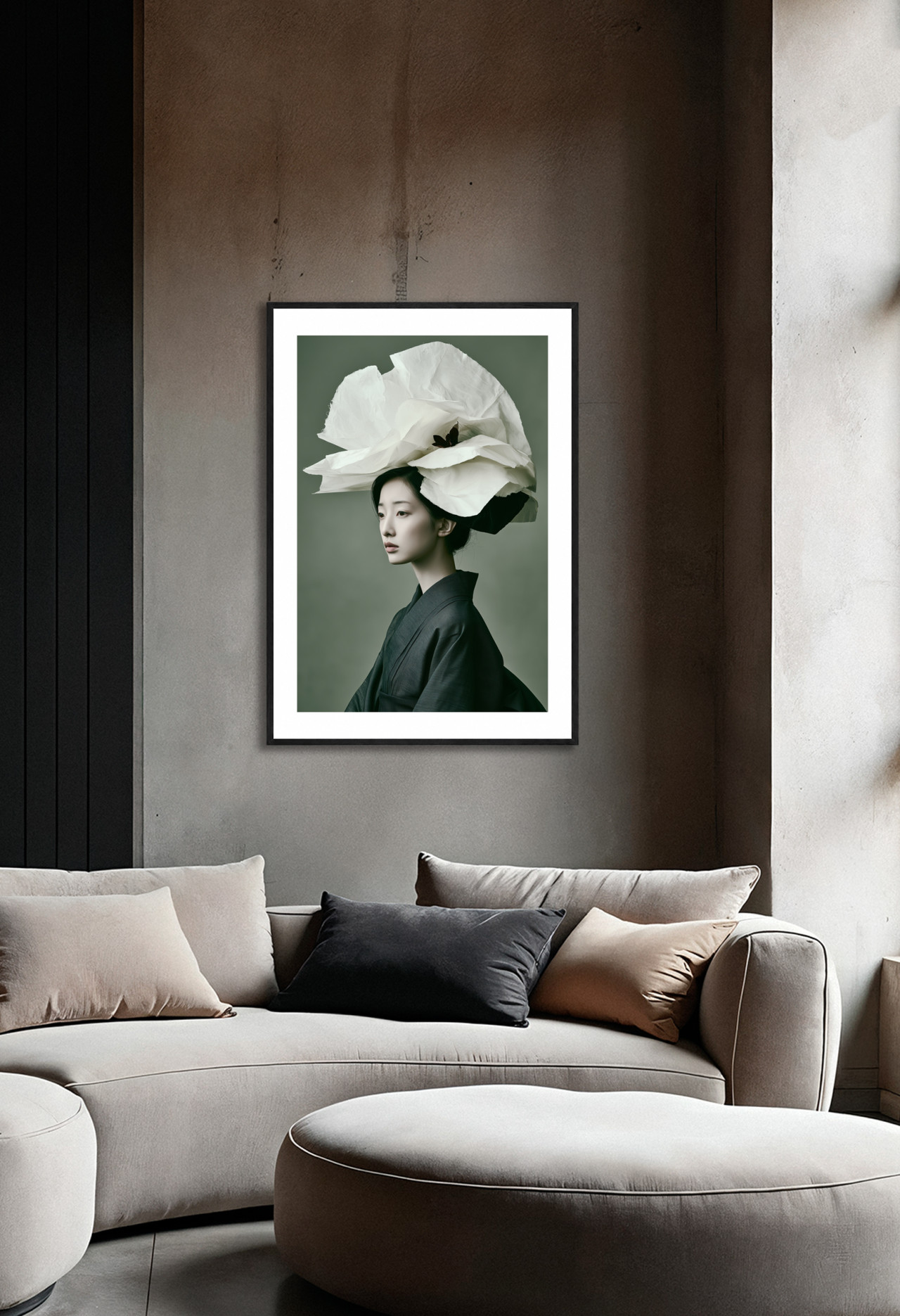 KINU I - Gerahmter Fine Art Print