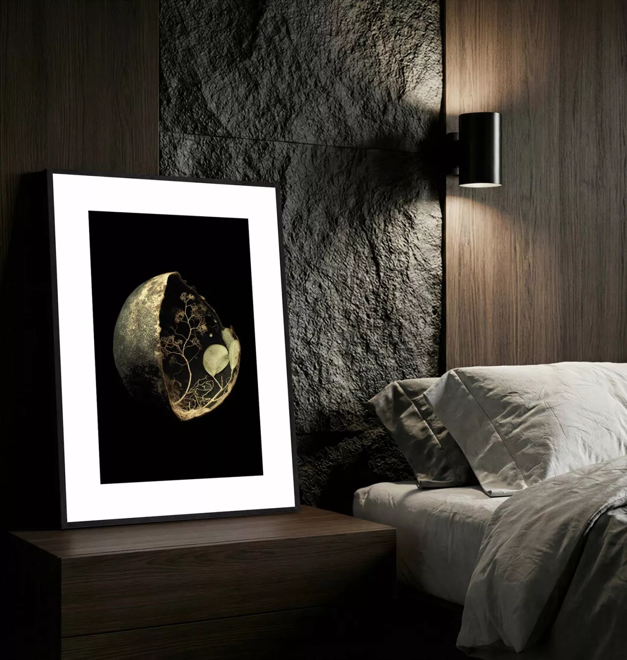 AUREON – Gerahmter Fine Art Print
