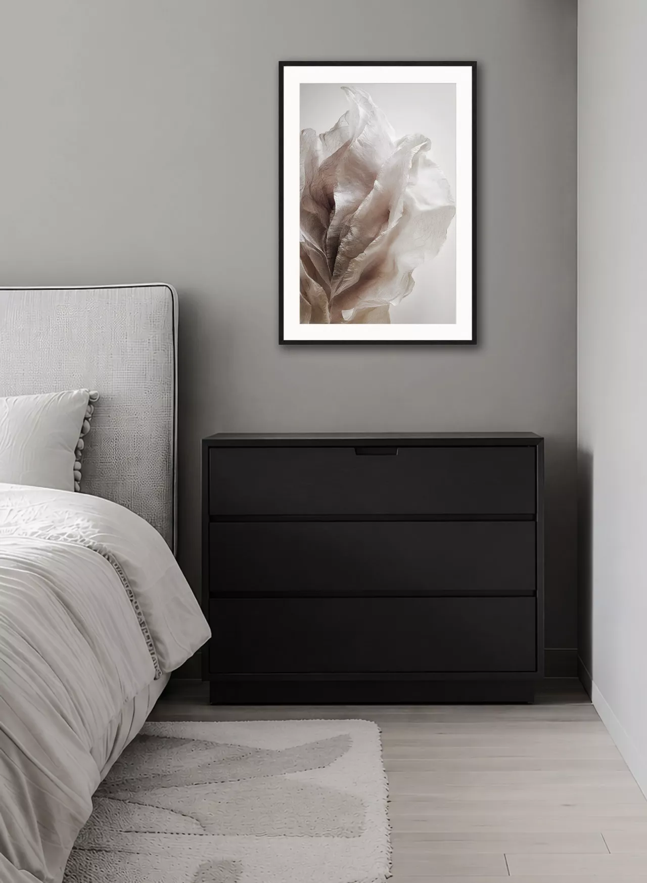 ORGANIC VEIL I – Gerahmter Fine Art Print