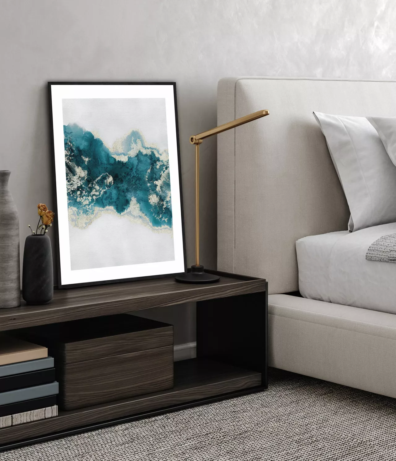 RIVA II – Gerahmter Fine Art Print