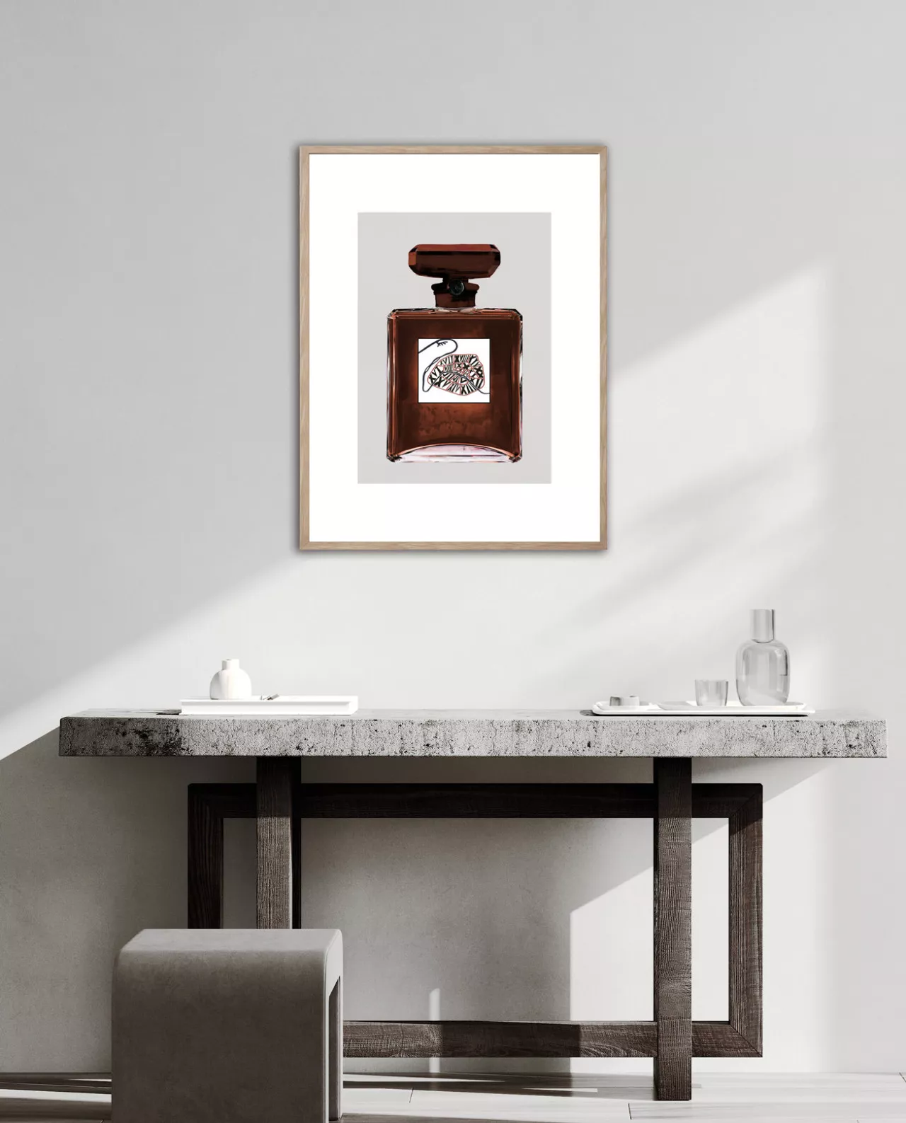Paris Arrondiscent | Gerahmter Fine Art Print