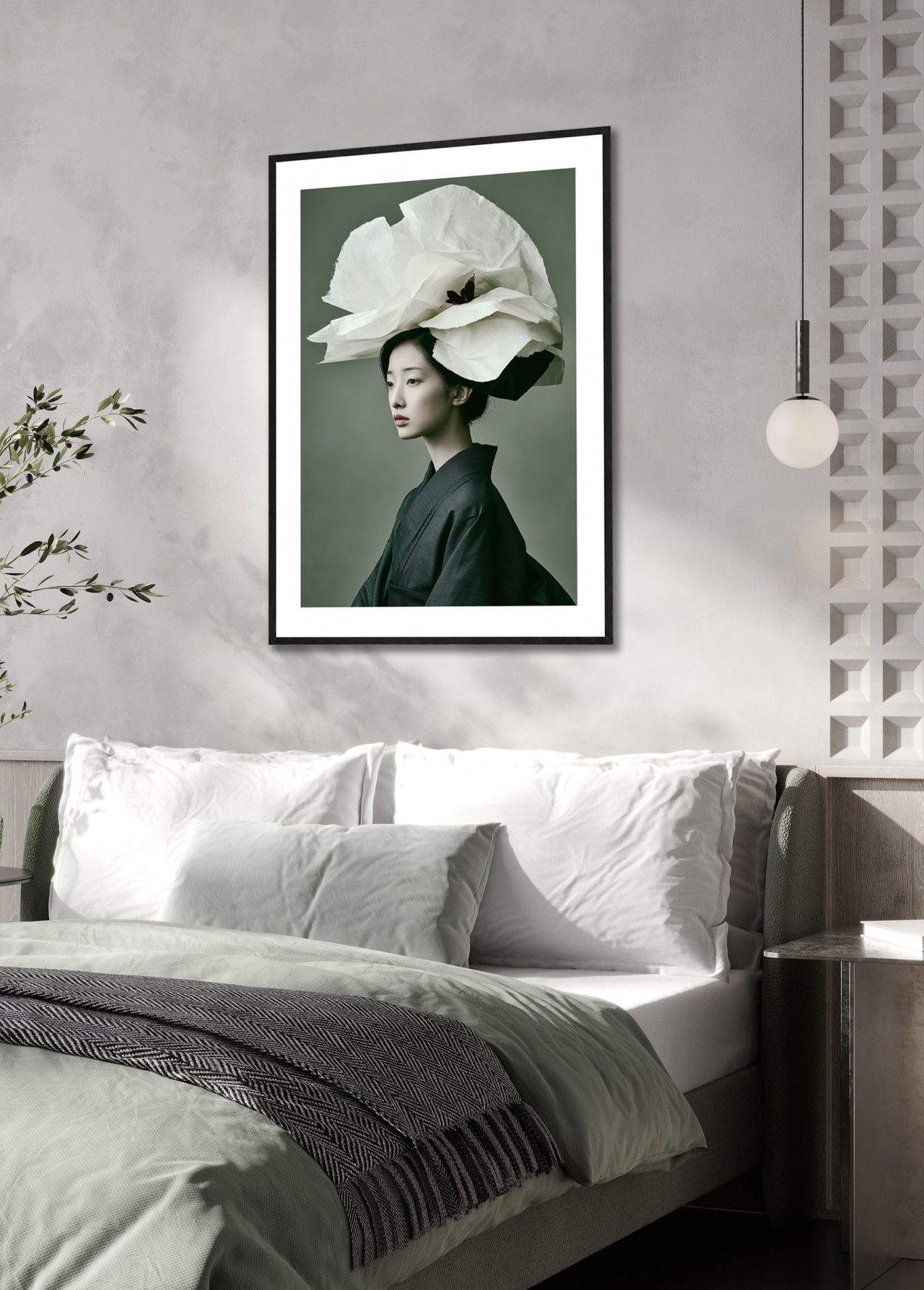 KINU I - Gerahmter Fine Art Print