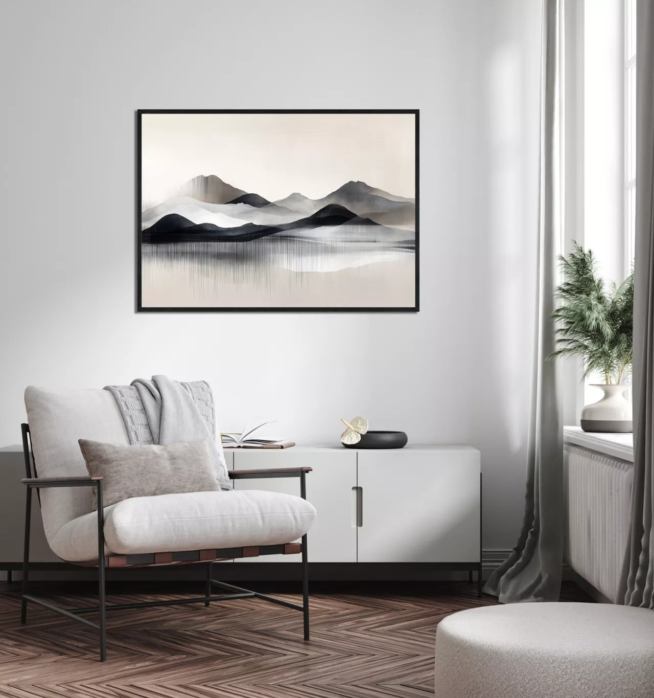 MONTAIR – Gerahmter Fine Art Print