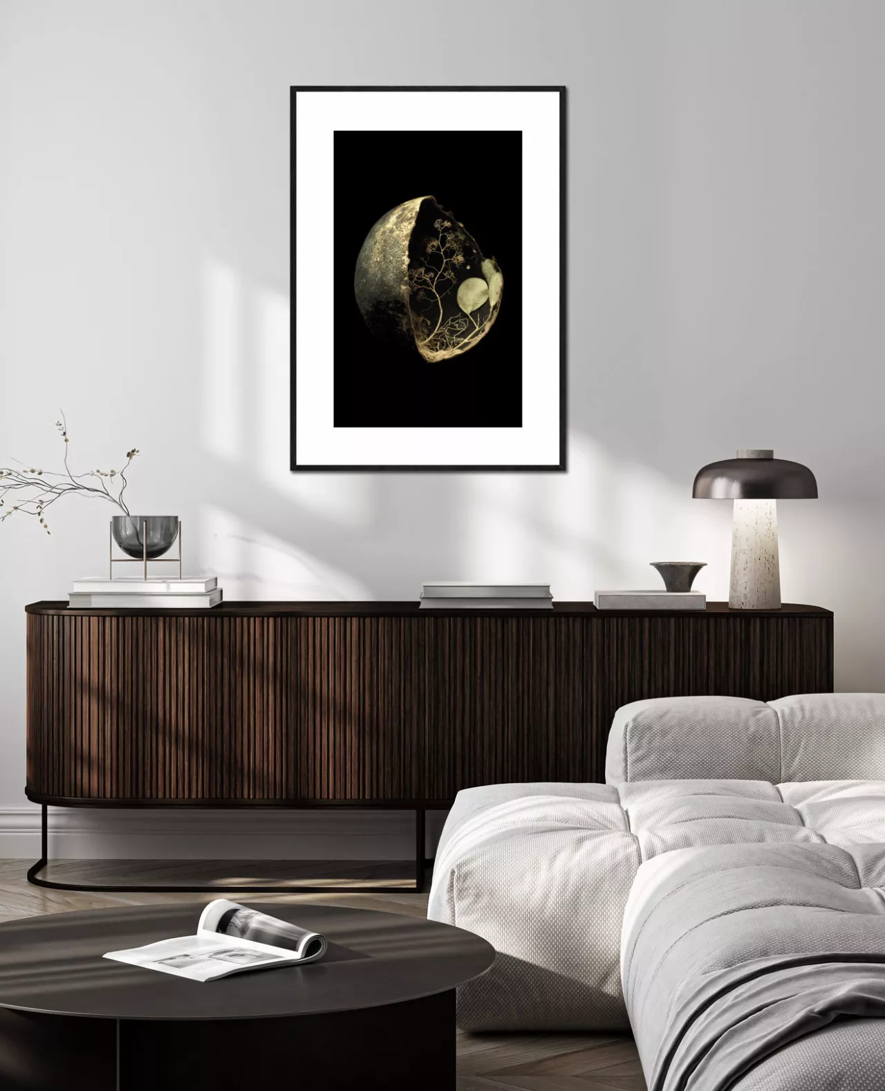 AUREON – Gerahmter Fine Art Print
