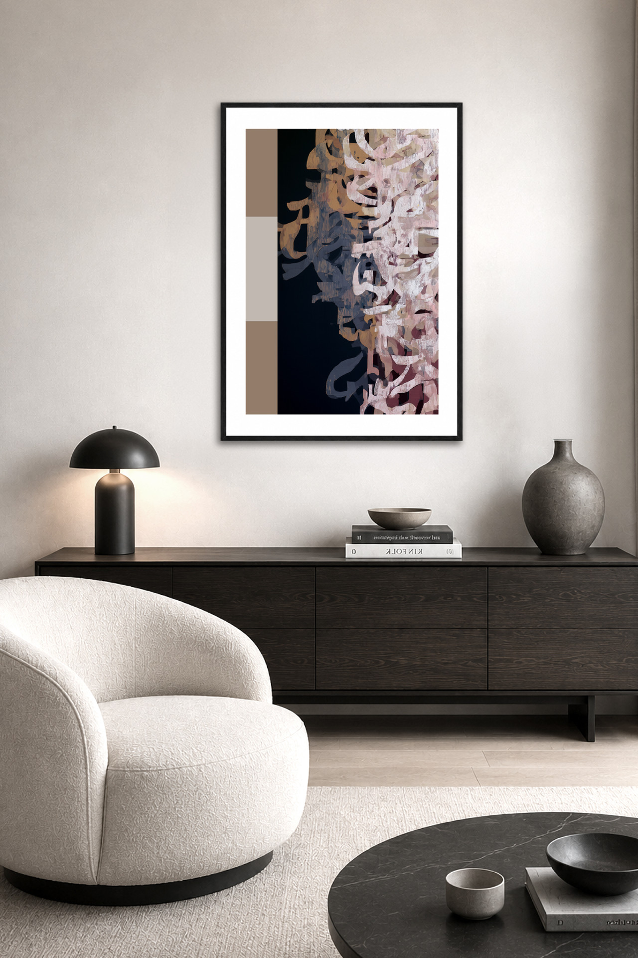 ZAYA – Gerahmter Fine Art Print