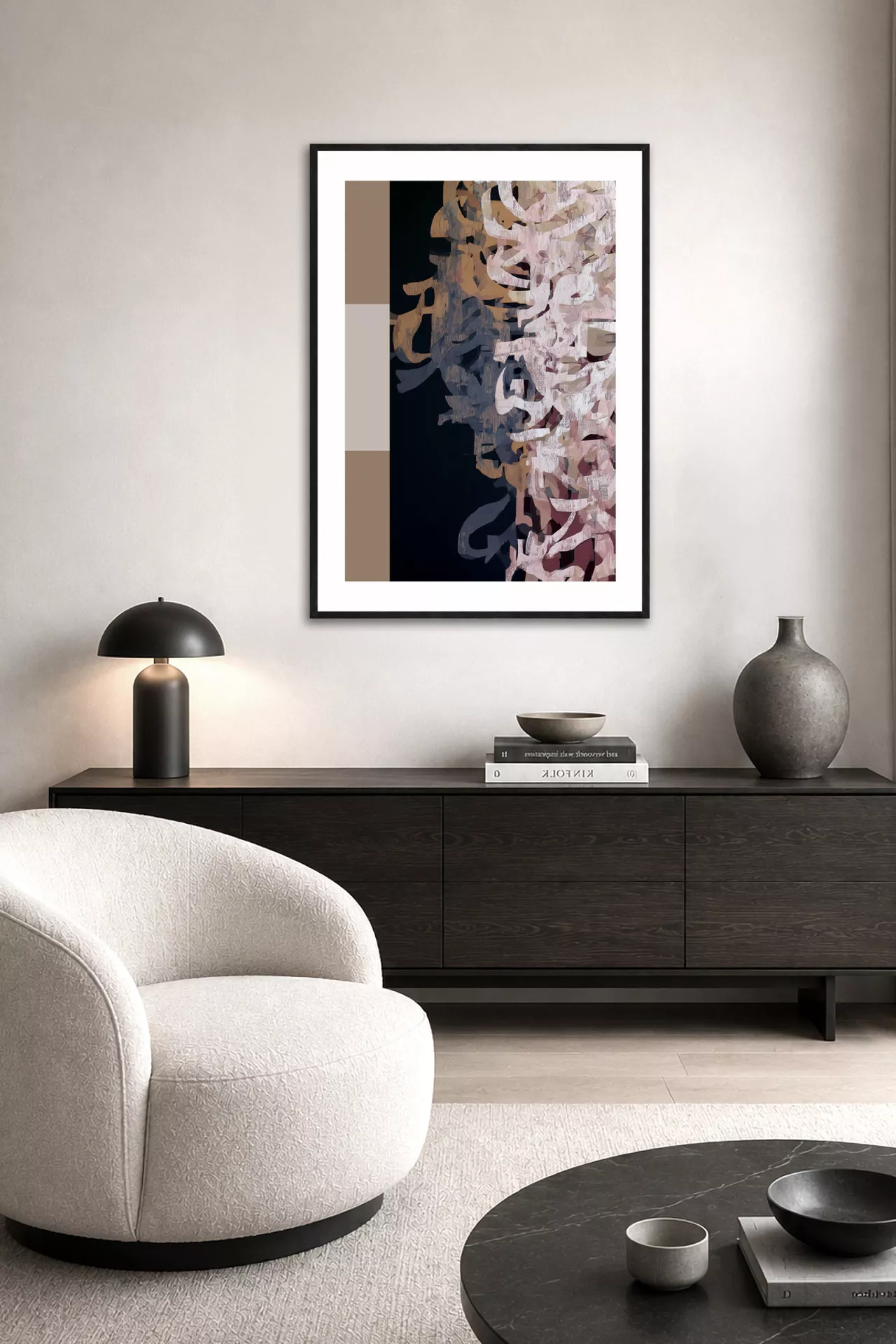 ZAYA – Gerahmter Fine Art Print