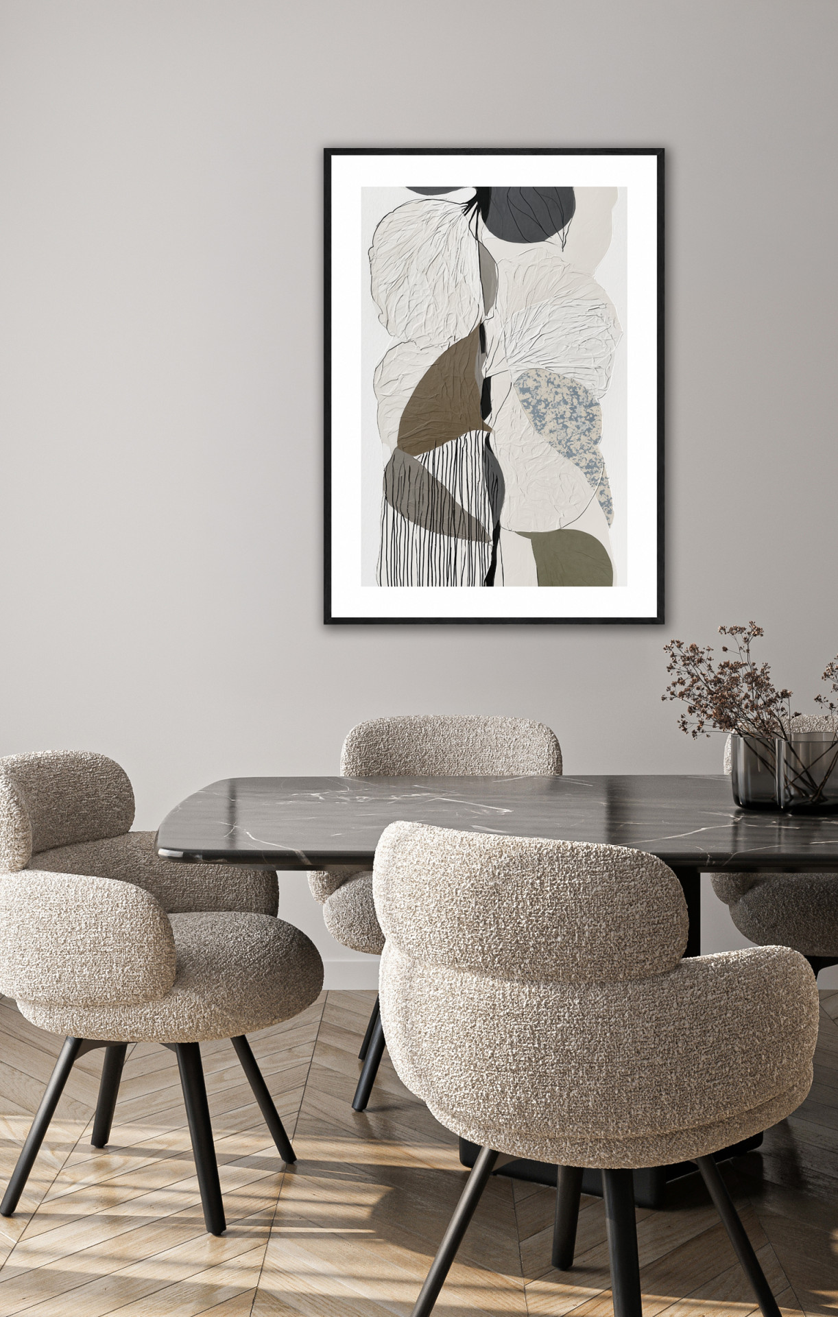 ORGANIC POETRY I – Gerahmter Fine Art Print