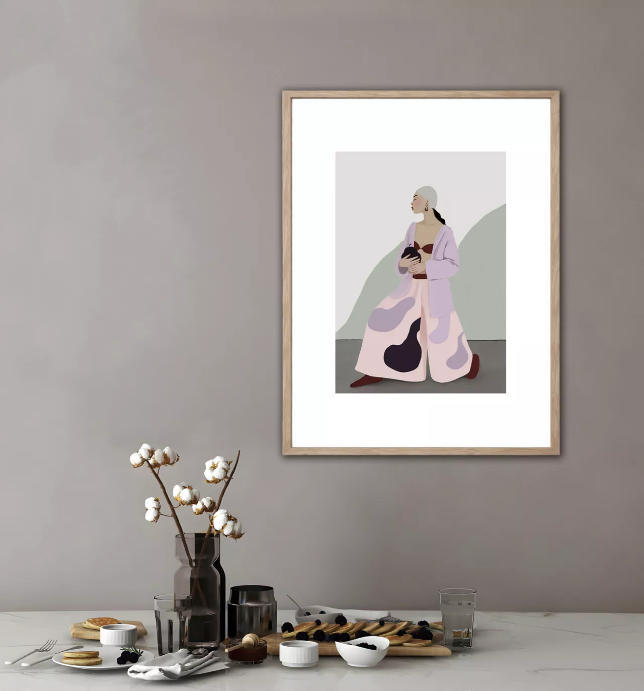 Parisienne | Gerahmter Fine Art Print