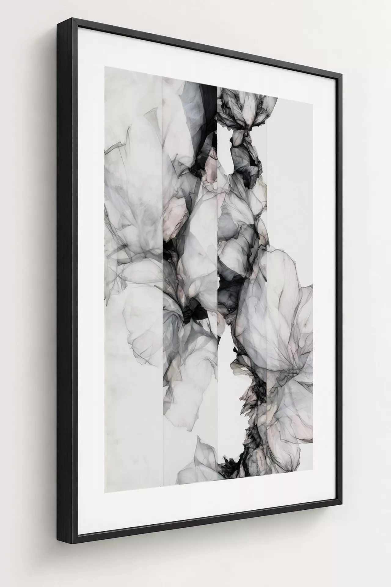 ZUMA Fine Art Print mit schwarzem Rahmen und weißem Passepartout