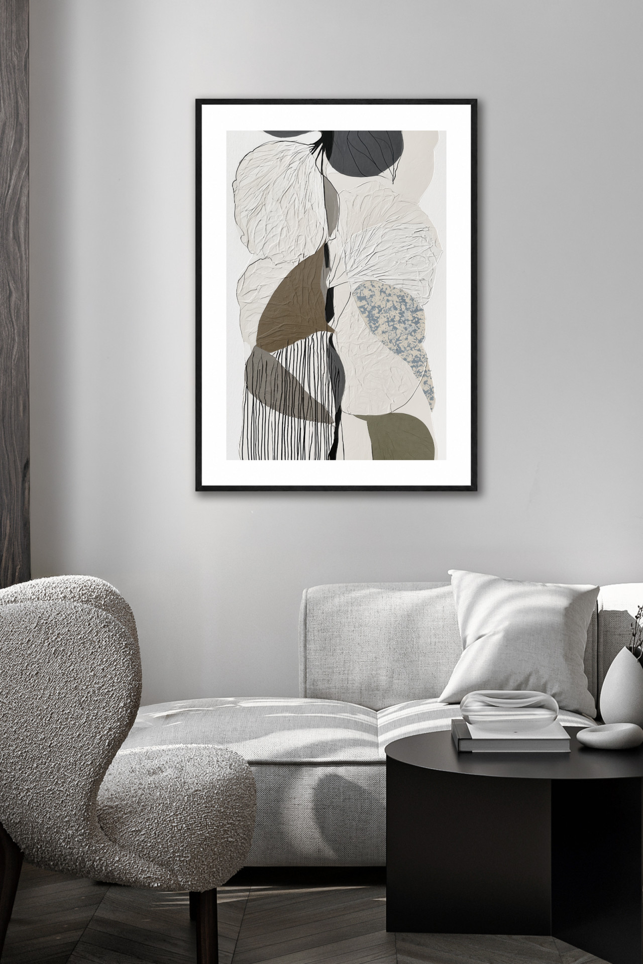 ORGANIC POETRY I – Gerahmter Fine Art Print