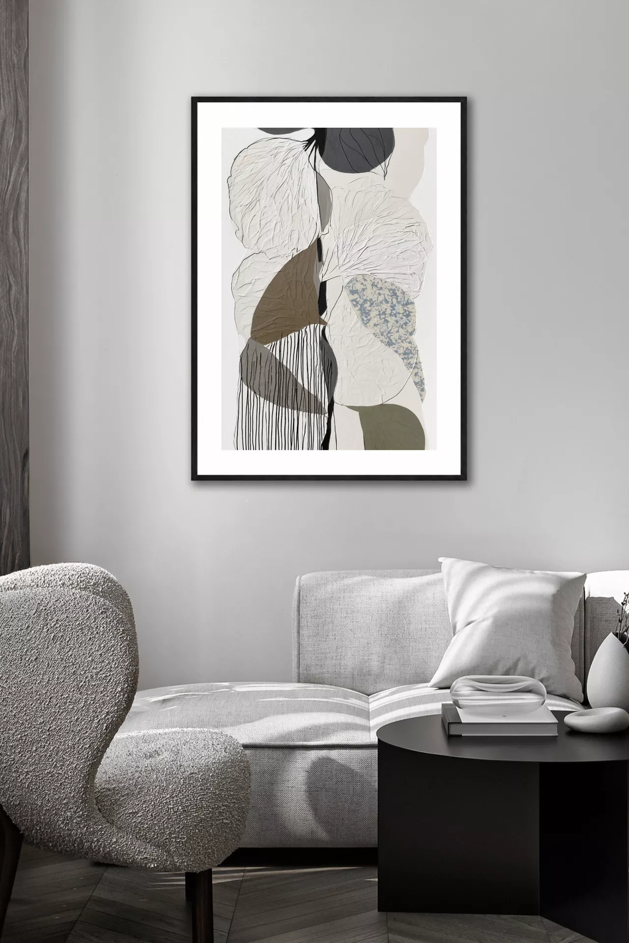 ORGANIC POETRY I – Gerahmter Fine Art Print