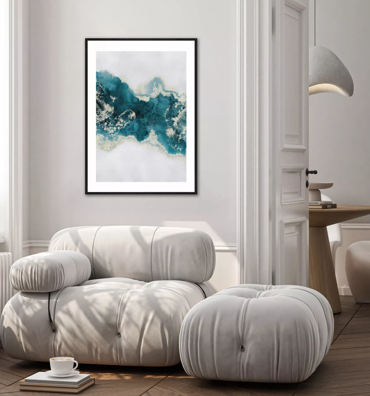 RIVA II – Gerahmter Fine Art Print