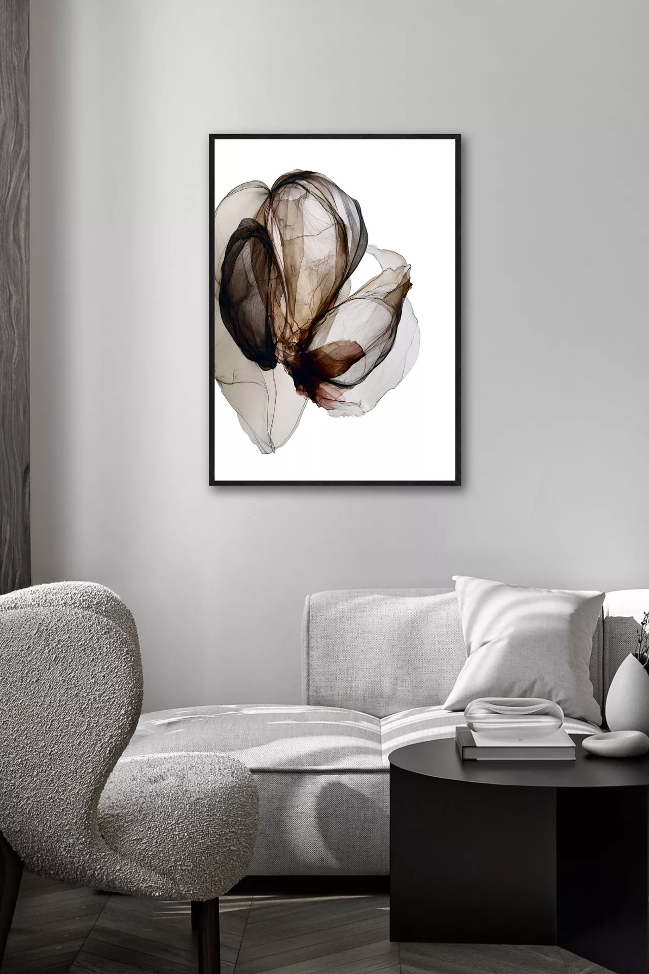 ORGANIC WHISPERS II – Gerahmter Fine Art Print