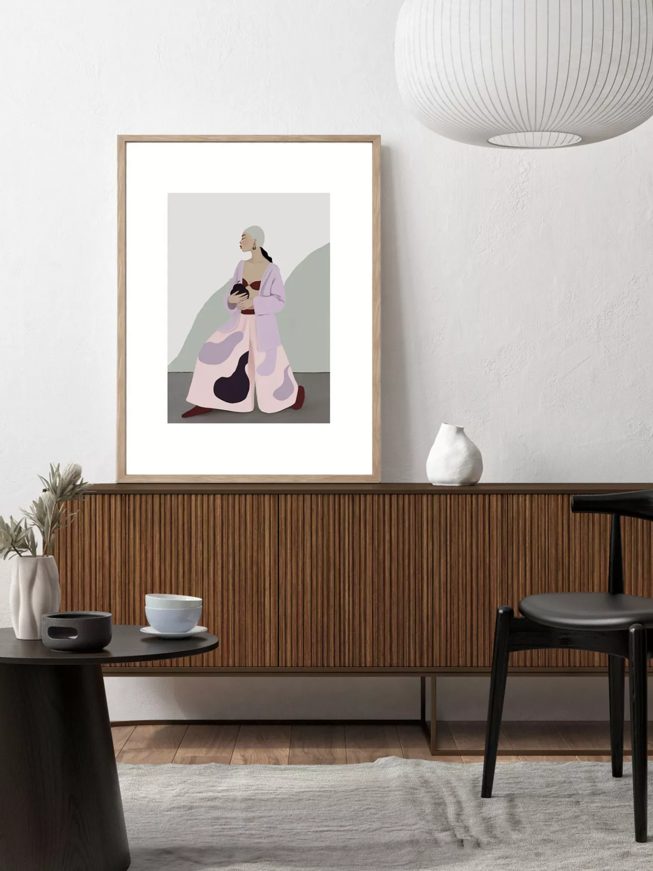 Parisienne | Gerahmter Fine Art Print