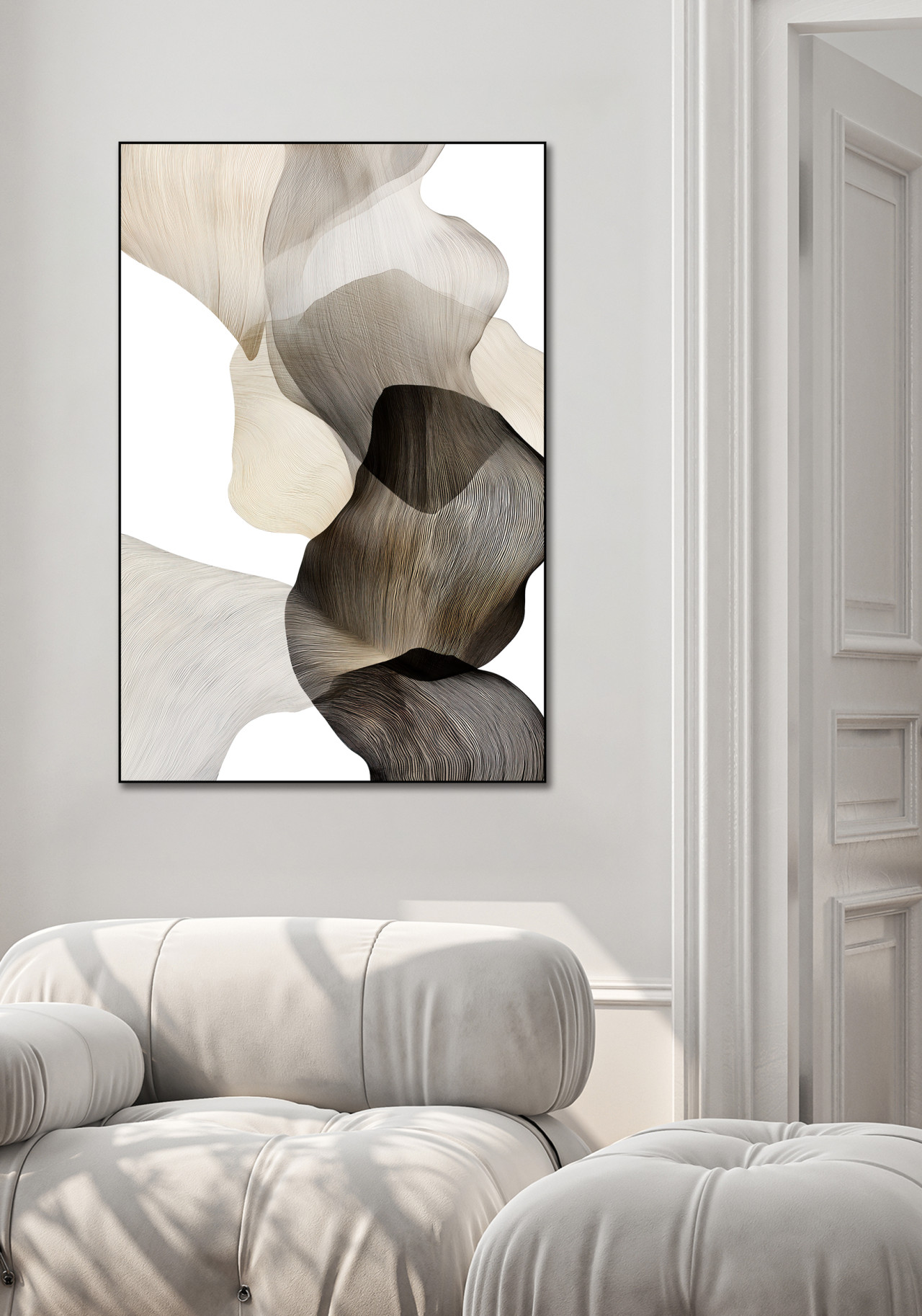SWEET DISPOSITION II– Abstrakter Kunstdruck auf Leinwand