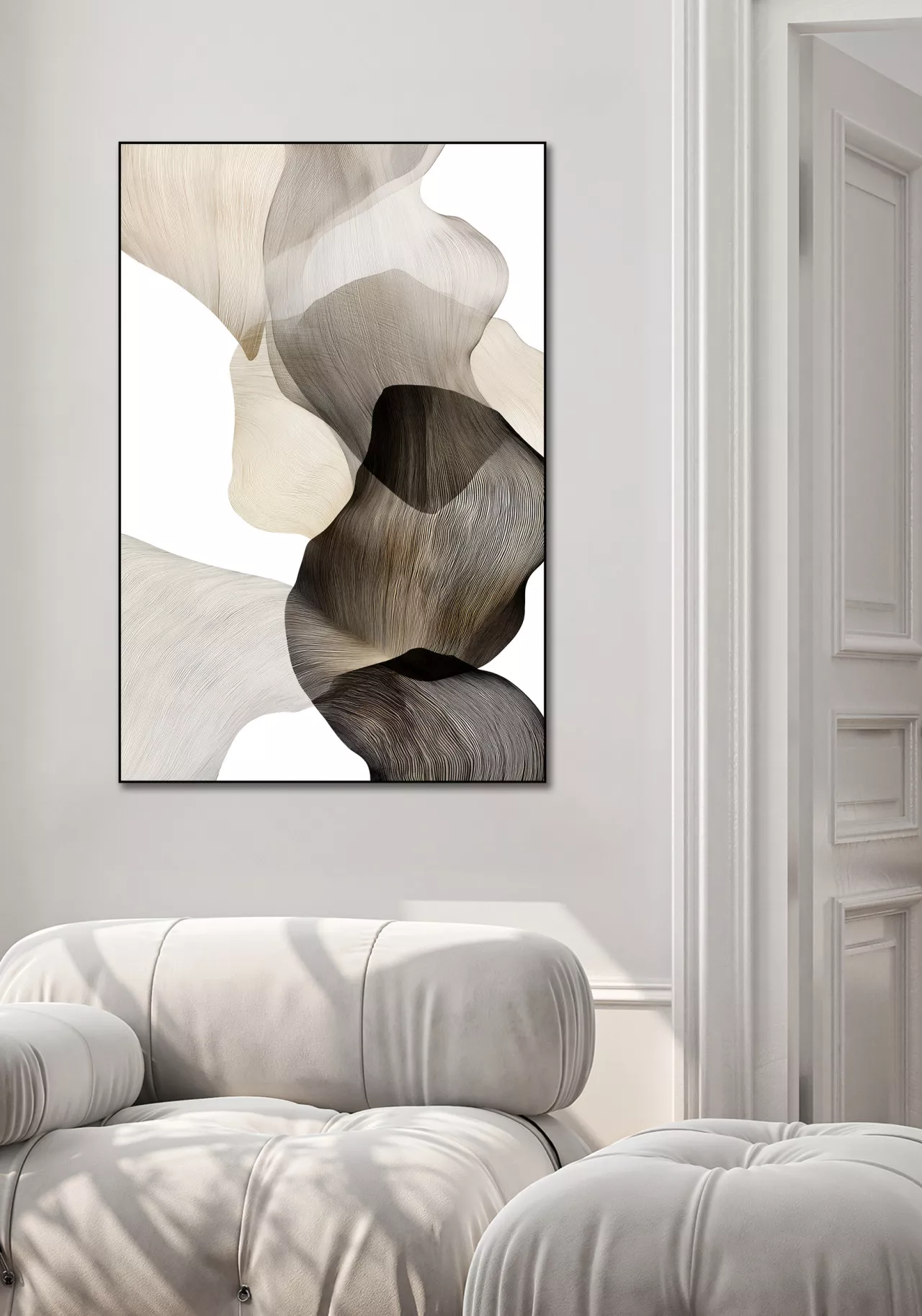 SWEET DISPOSITION II– Abstrakter Kunstdruck auf Leinwand