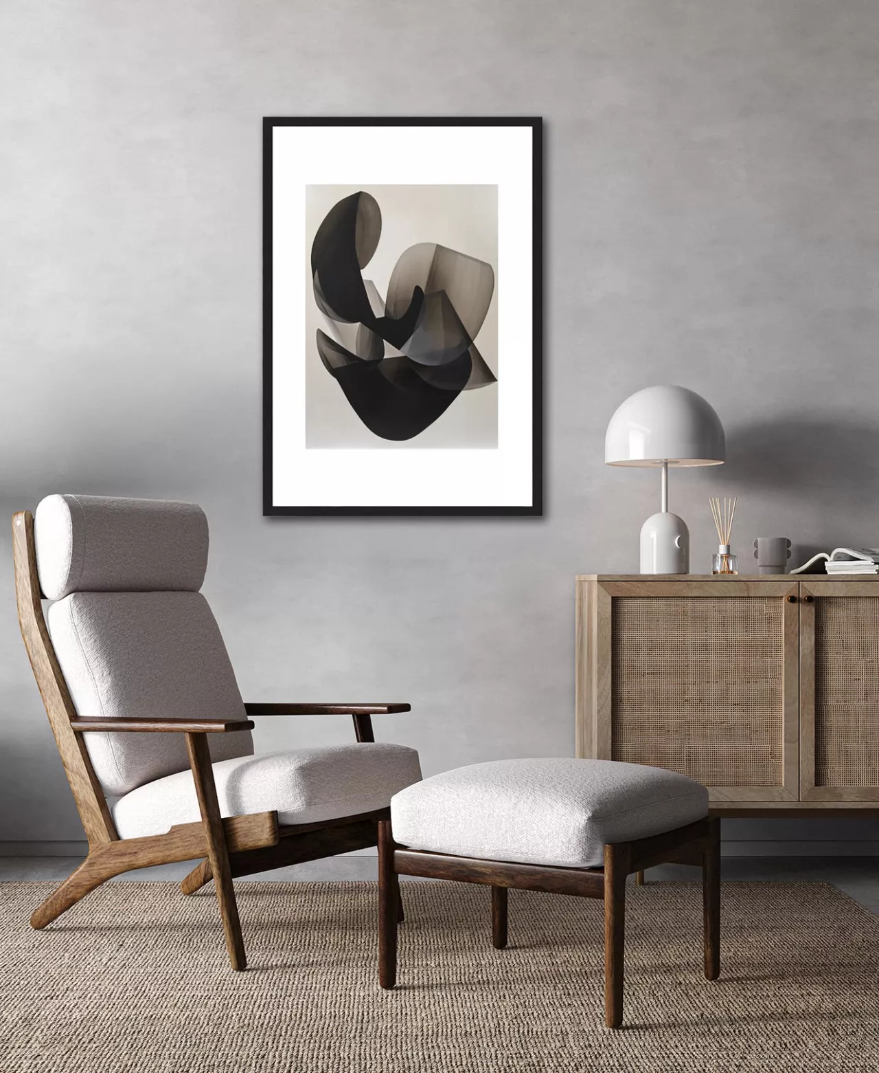 THE NOIR | Gerahmter Fine Art Print