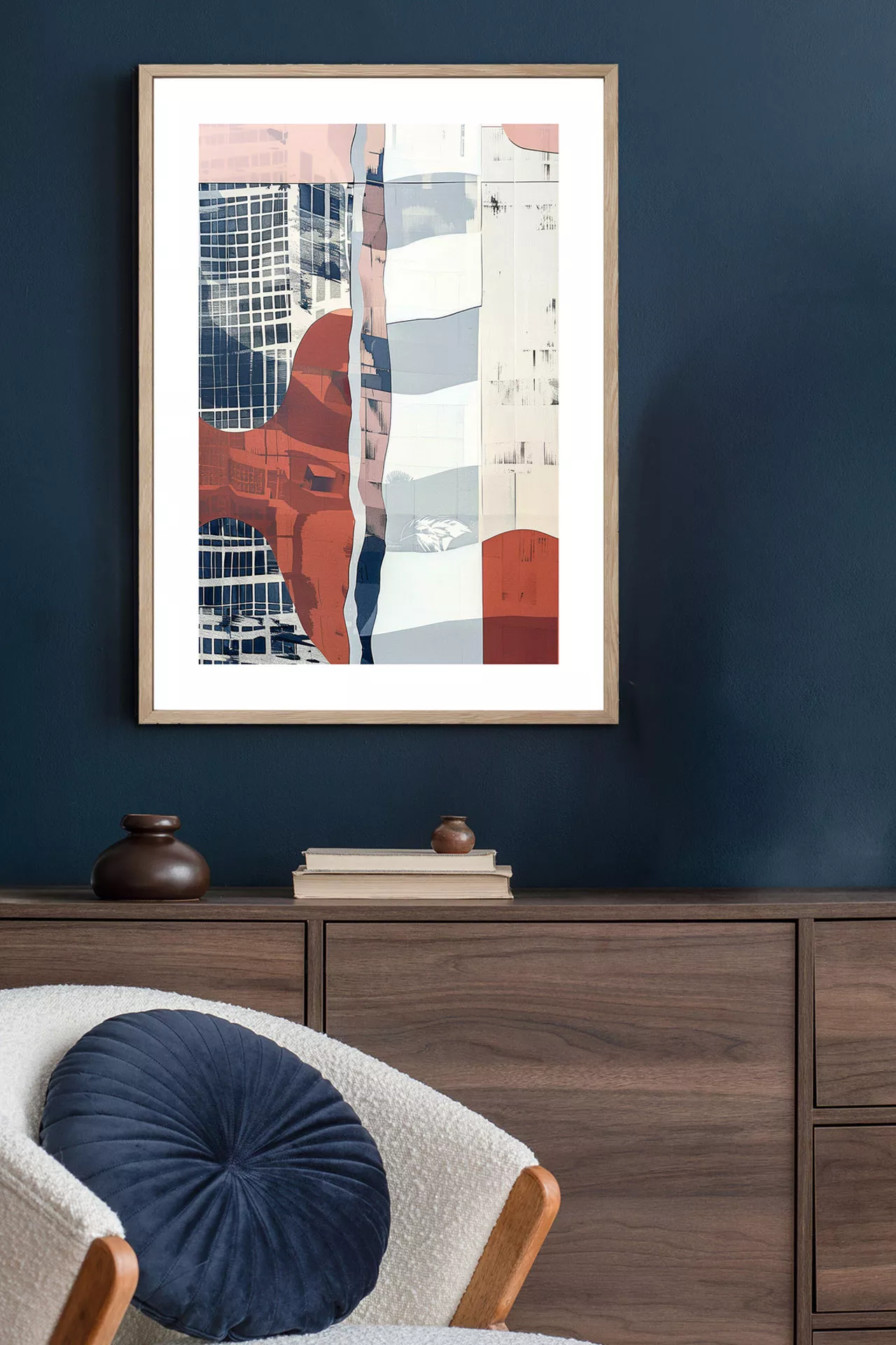 URBAN FLOW I – Gerahmter Fine Art Print