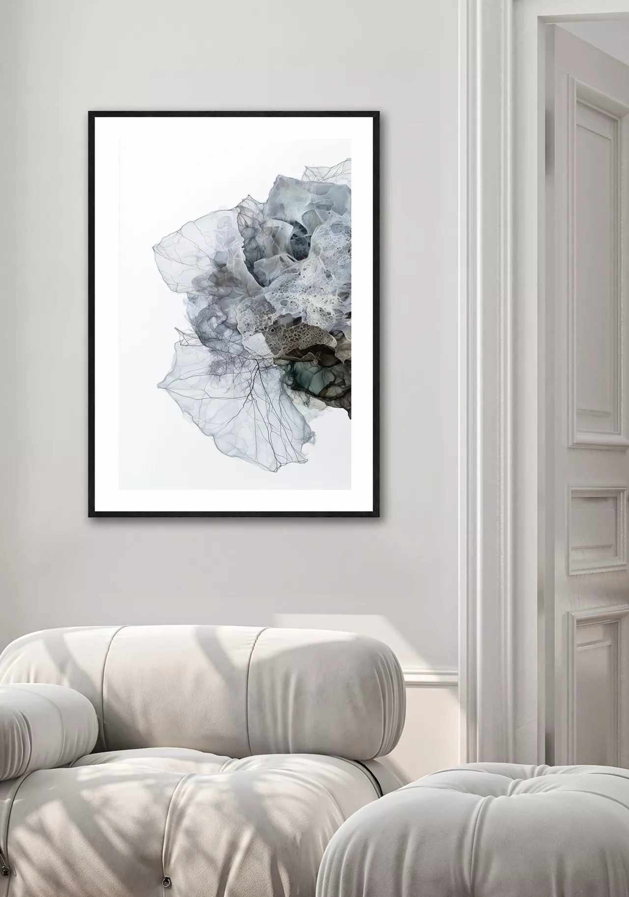 ORGANIC WHISPERS I – Gerahmter Fine Art Print