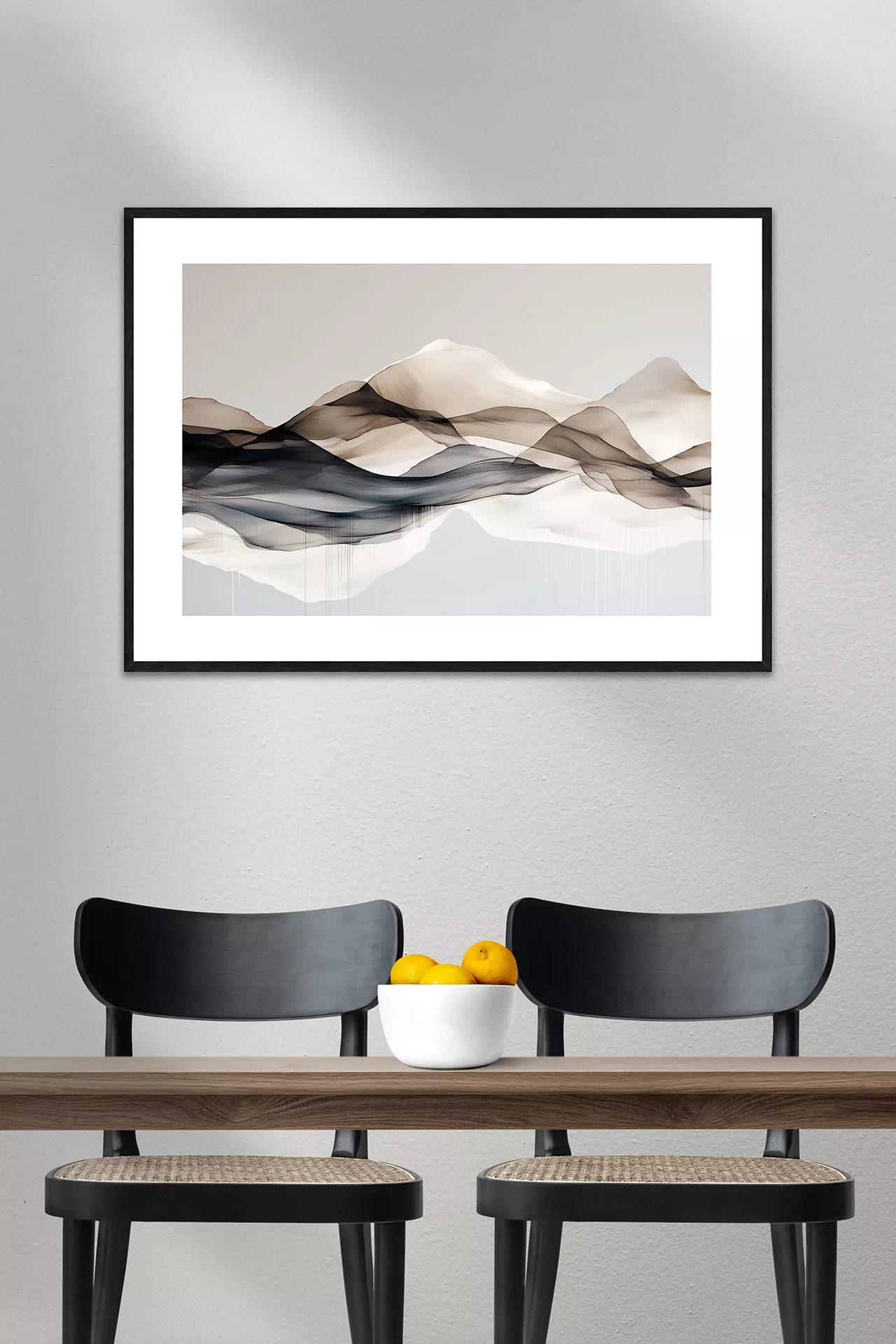 SUMMIT VEIL – Gerahmter Fine Art Print