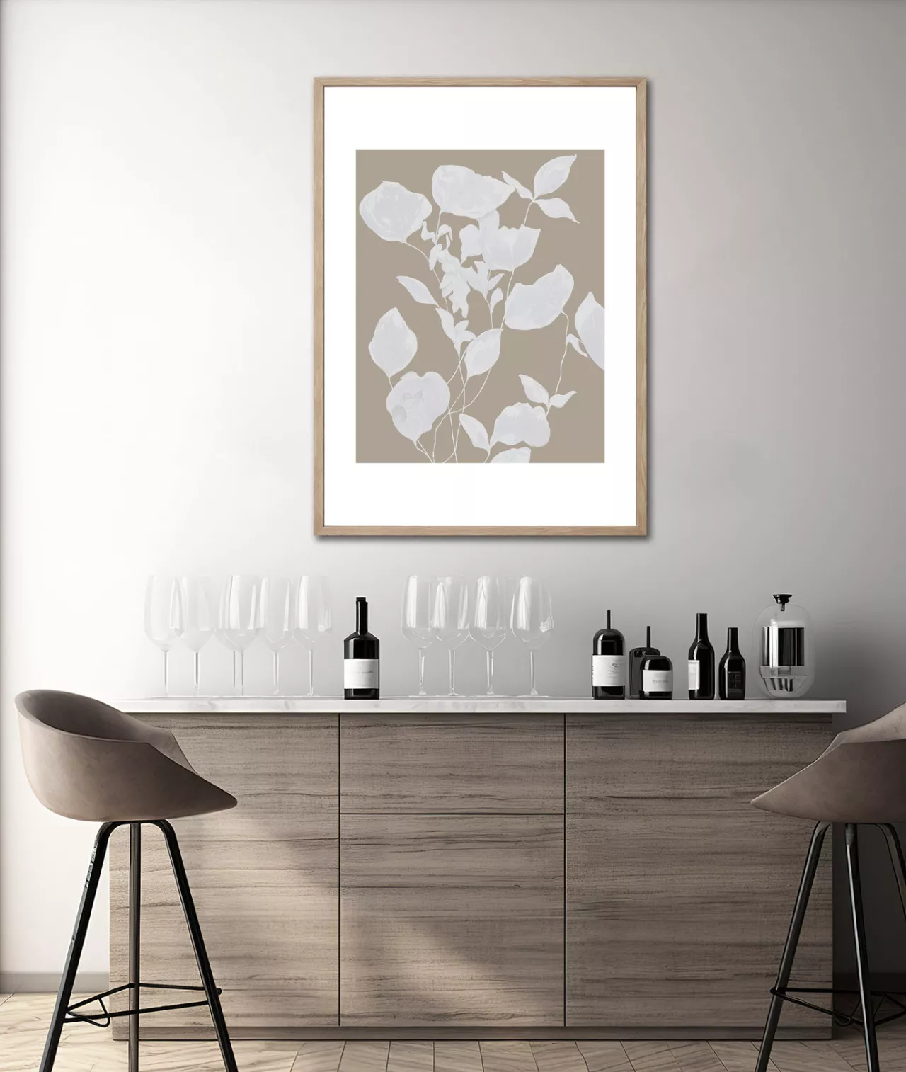 SILLAGE – Gerahmter Fine Art Print