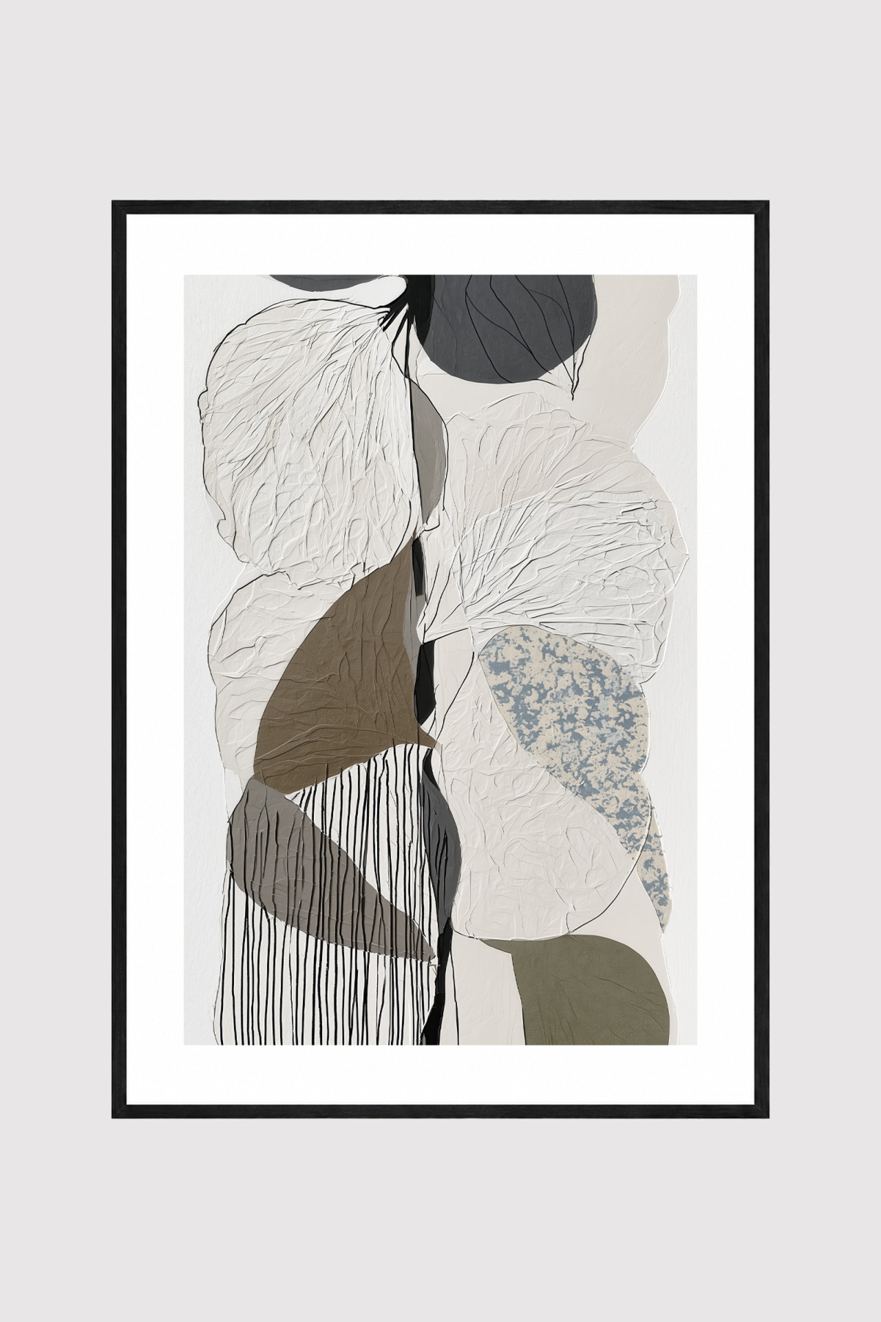 ORGANIC POETRY I – Gerahmter Fine Art Print