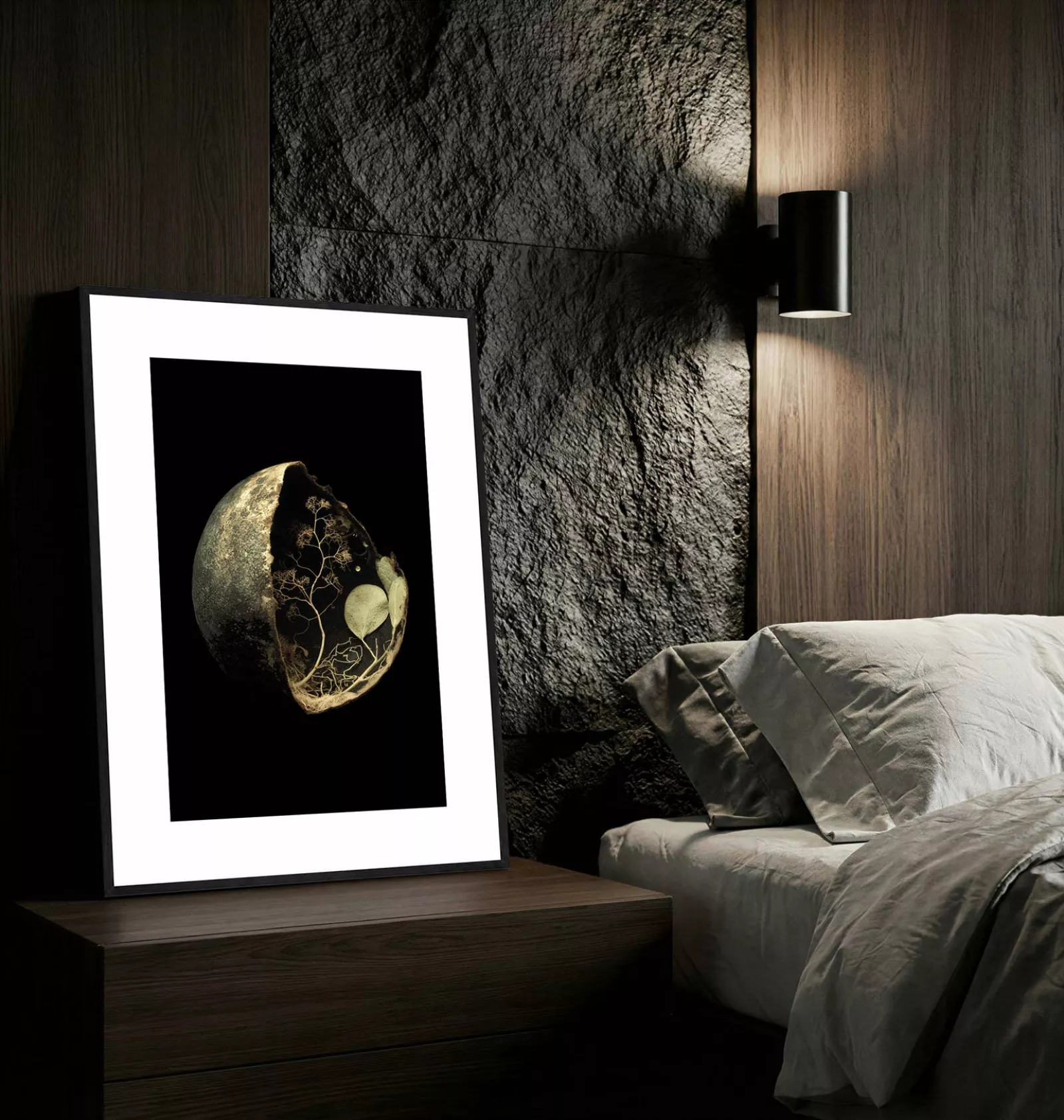 AUREON – Gerahmter Fine Art Print