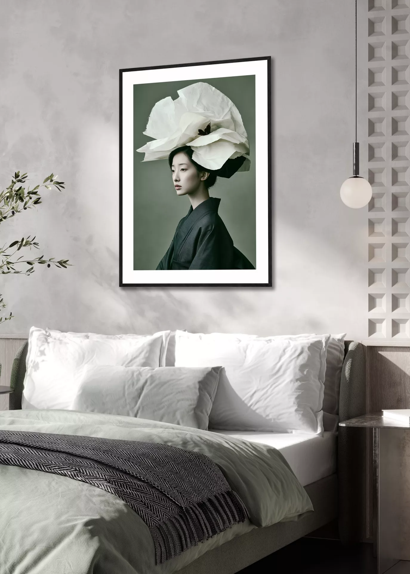 KINU I - Gerahmter Fine Art Print