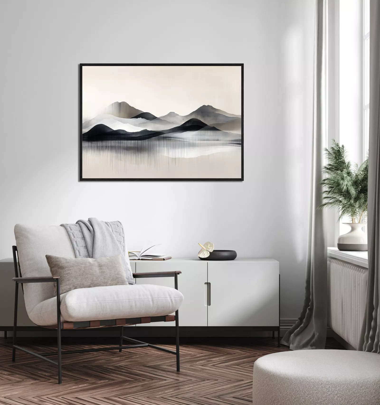 MONTAIR – Gerahmter Fine Art Print
