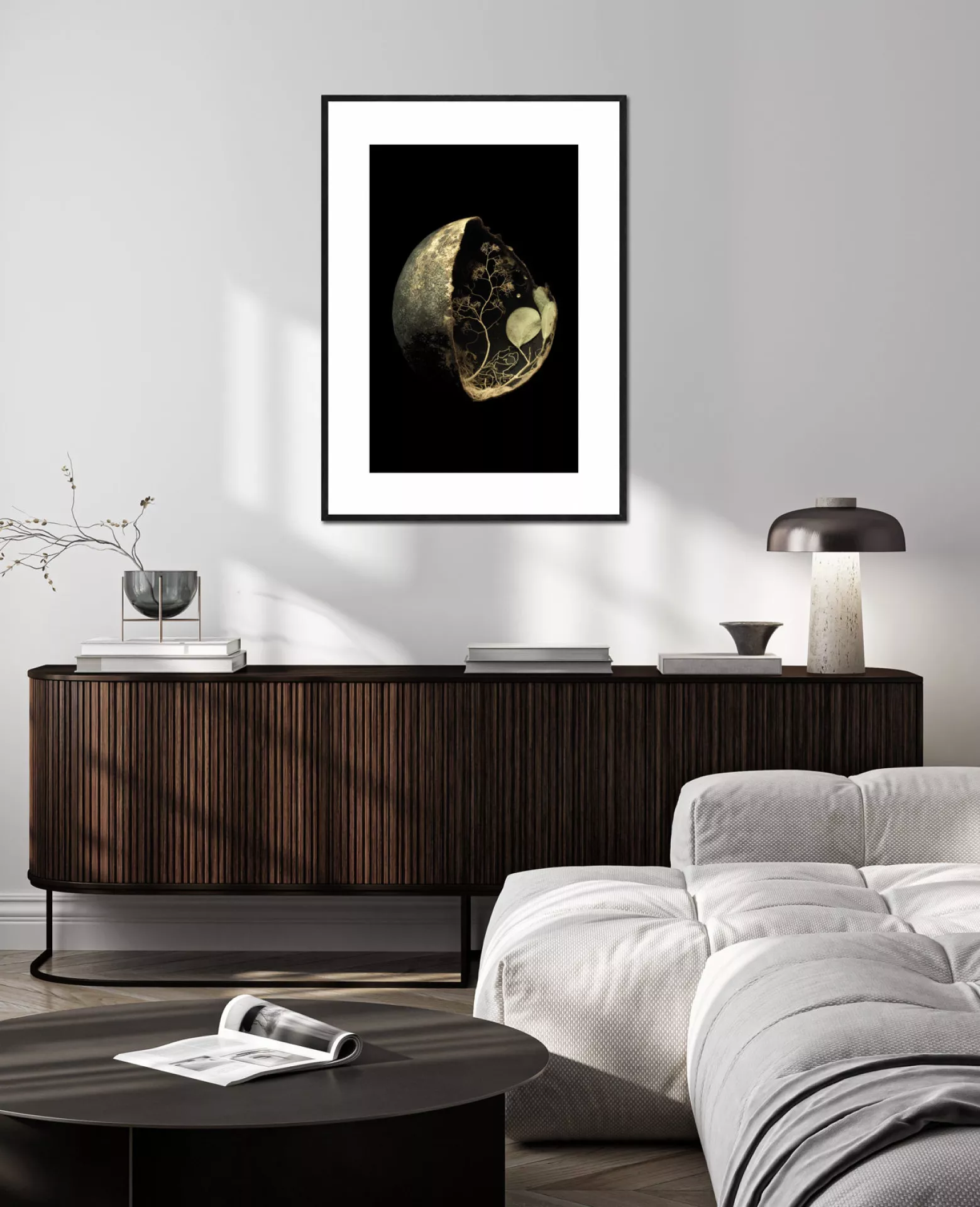 AUREON – Gerahmter Fine Art Print