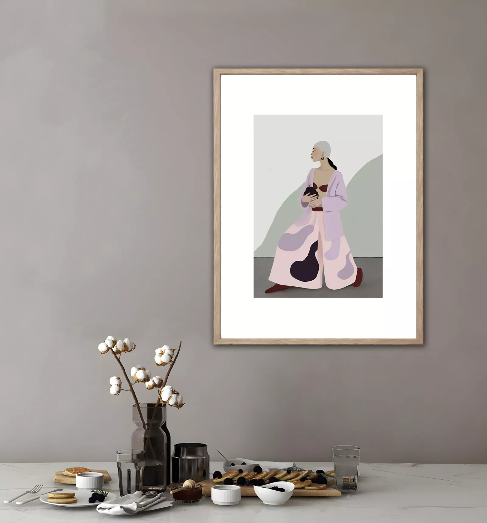 Parisienne | Gerahmter Fine Art Print