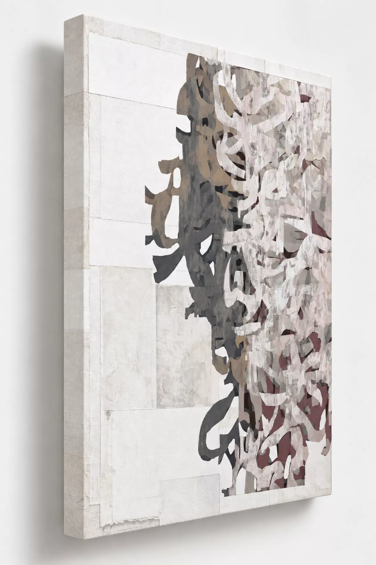 MARAIS Leinwandbild Seitenansicht mit 3 cm Keilrahmen und sichtbarer Canvas-Struktur