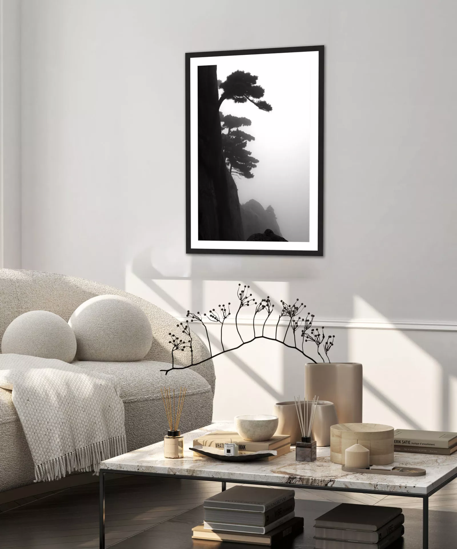 Huan Shan I - Gerahmter Fine Art Print