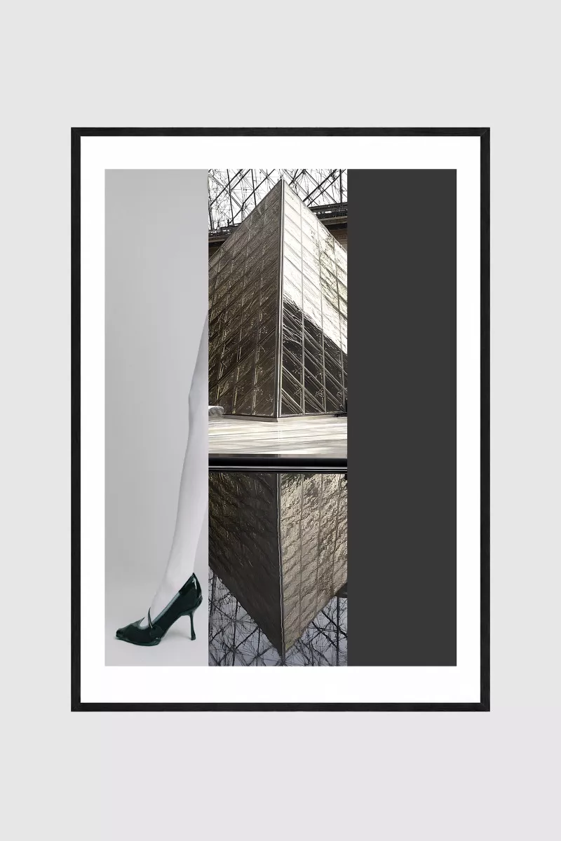 CITY FRAGMENTS – PARIS | Gerahmter Fine Art Print