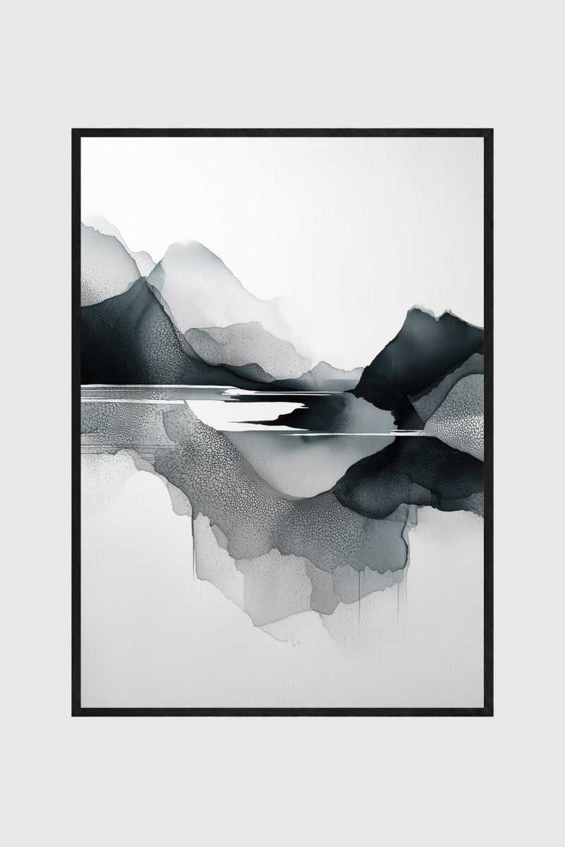 NOIR SUMMIT – Framed Fine Art Print