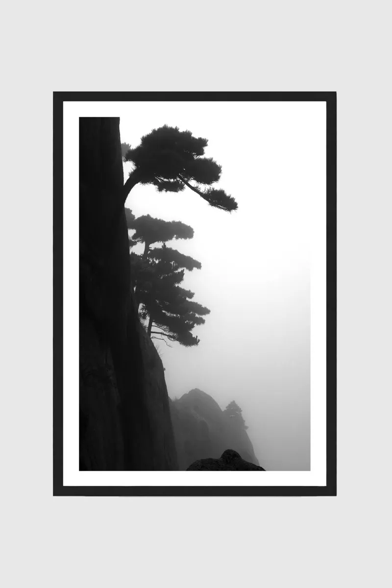 Huan Shan I - Gerahmter Fine Art Print