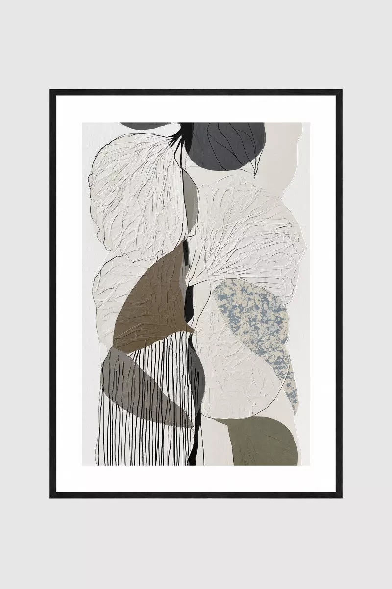 ORGANIC POETRY I – Gerahmter Fine Art Print
