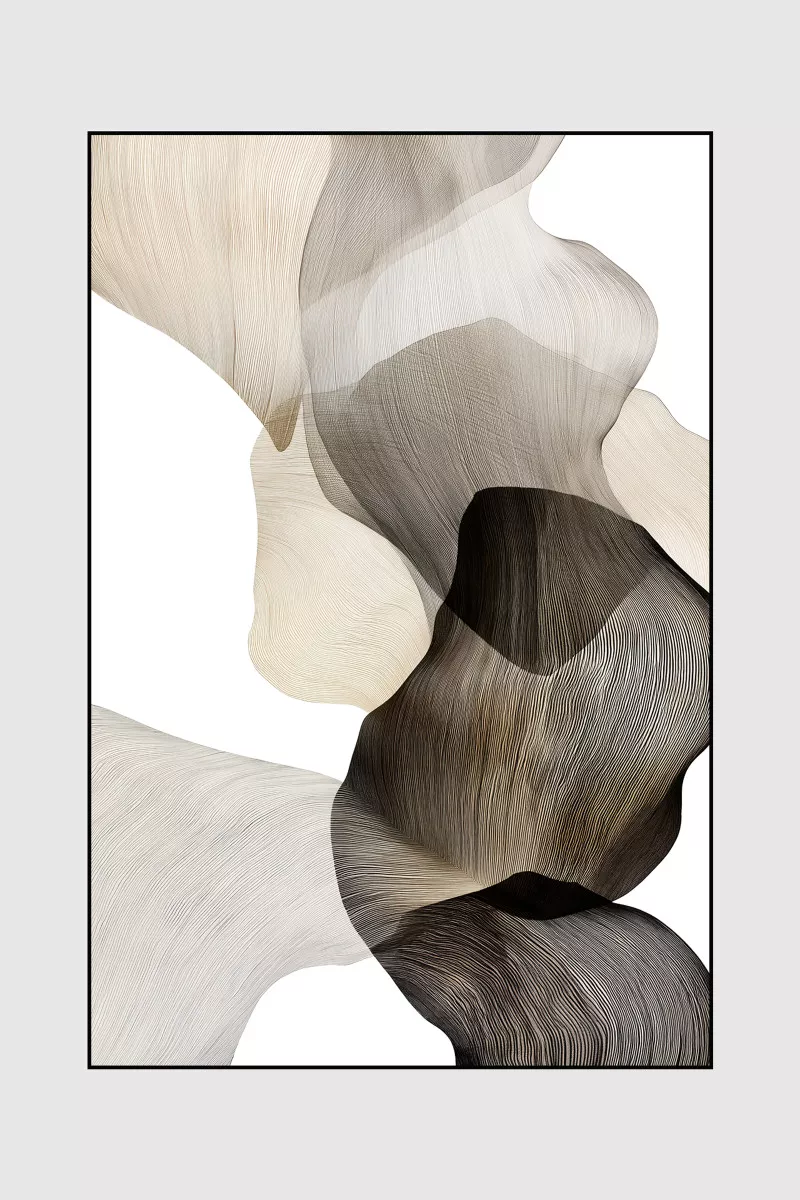 SWEET DISPOSITION II– Abstrakter Kunstdruck auf Leinwand