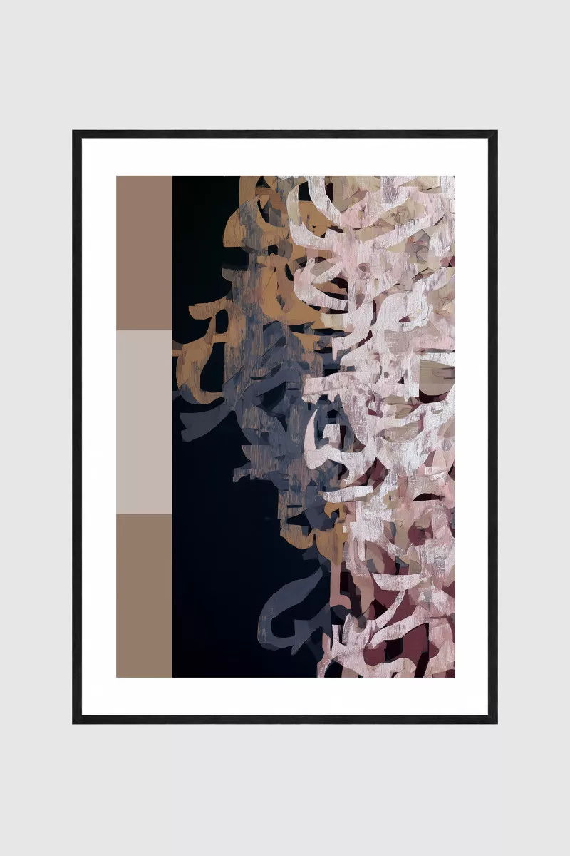 ZAYA – Gerahmter Fine Art Print
