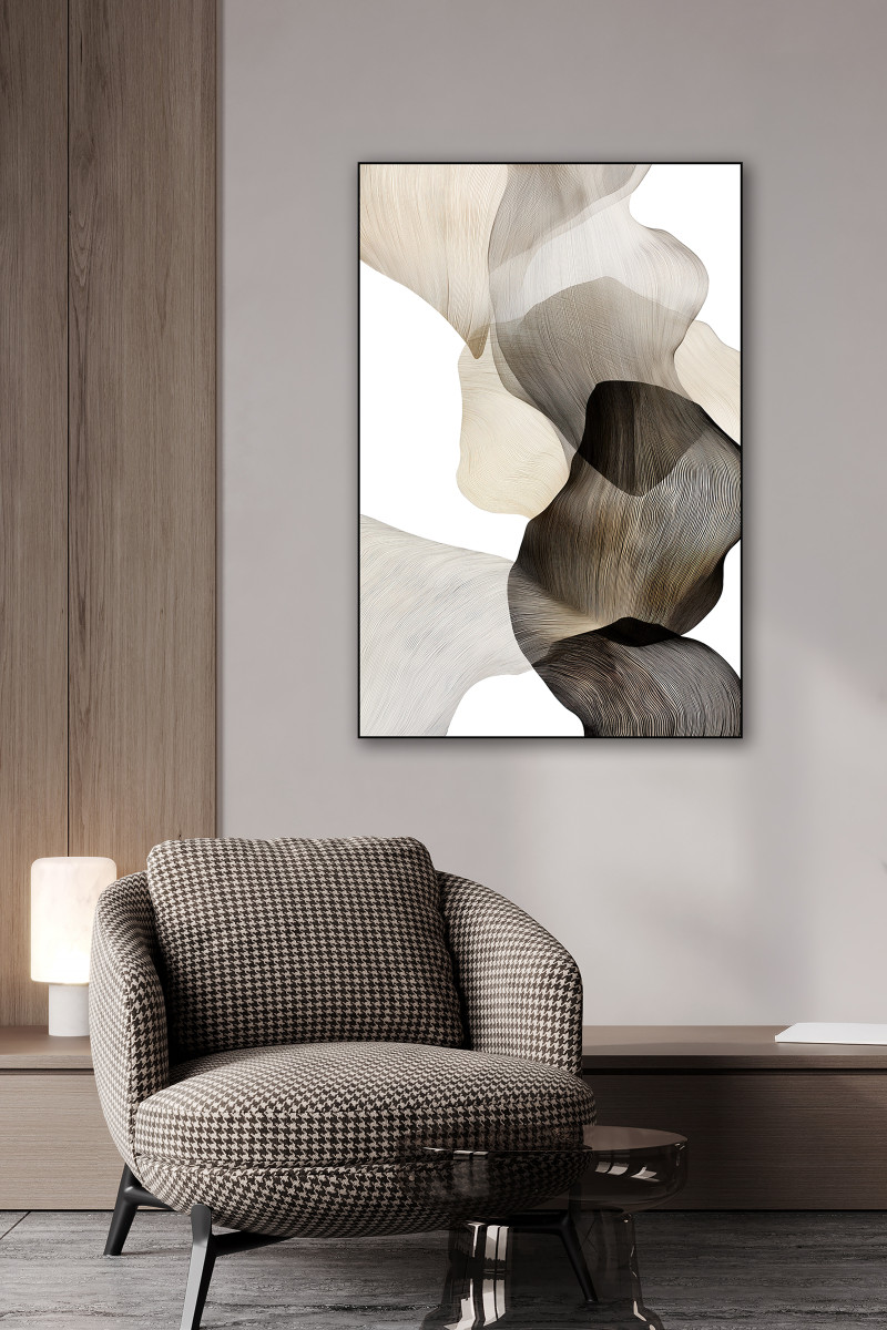 SWEET DISPOSITION II– Abstrakter Kunstdruck auf Leinwand