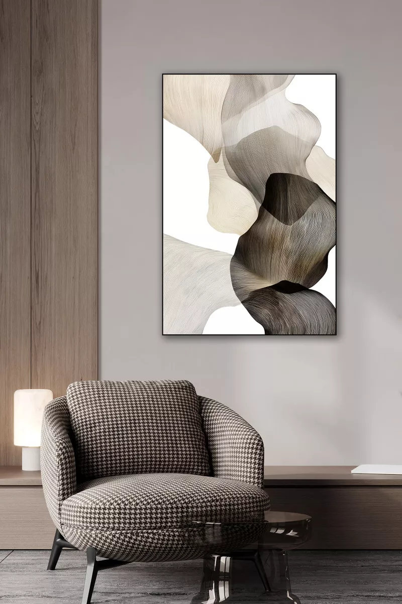 SWEET DISPOSITION II– Abstrakter Kunstdruck auf Leinwand