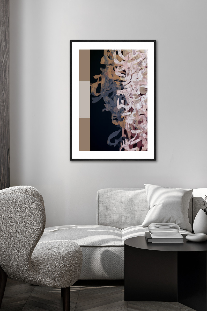 ZAYA – Gerahmter Fine Art Print